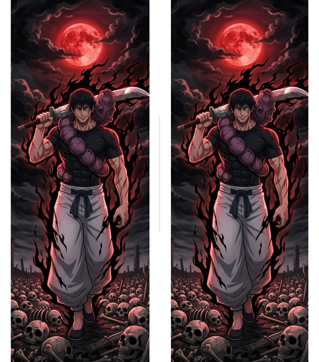 Toji Fushiguro — Jujutsu Kaisen Dual-Side Edition Lighter | Gift Craft