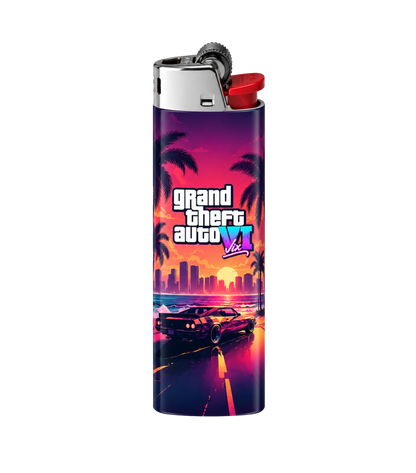 Grand Theft Auto VI Dual-Side Edition Lighter | Gift Craft