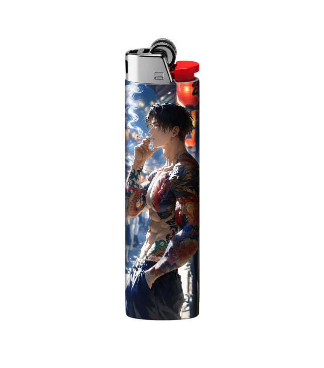 Tattooed anime Dual-Side Edition Lighter | Gift Craft