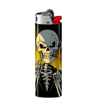 Smoking Skull Skeleton | Lighter | Gift Craft