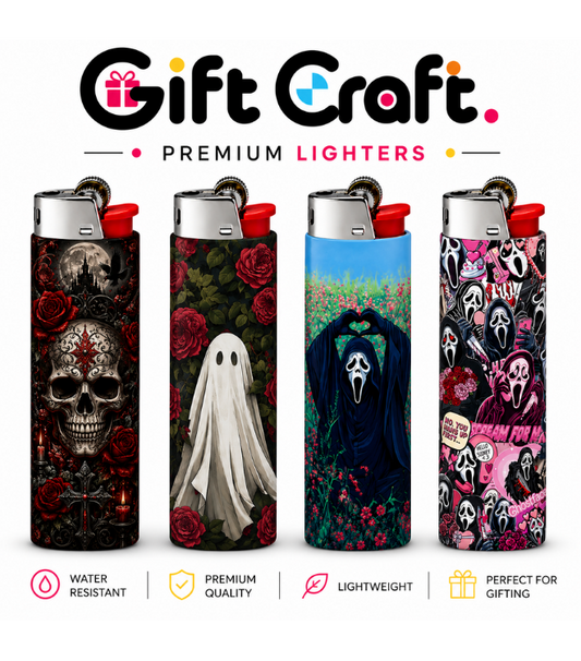Ghost  Lighter Pack | 4-Piece Art Set | Gift Craft BD
