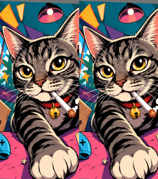 Cat Vibes Dual-Side Edition Lighter | Gift Craft
