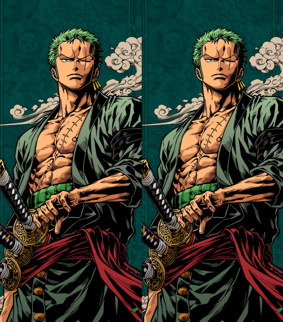 One Piece Zoro 2 Dual-Side Edition Lighter | Gift Craft