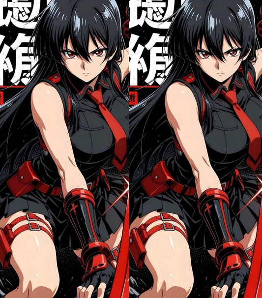 Anime Assassin Baddie Dual-Side Edition Lighter | Gift Craft
