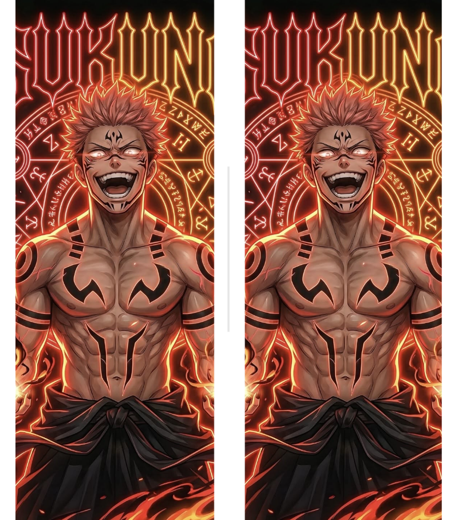 Ryomen Sukuna 4 Dual-Side Edition Lighter | Gift Craft