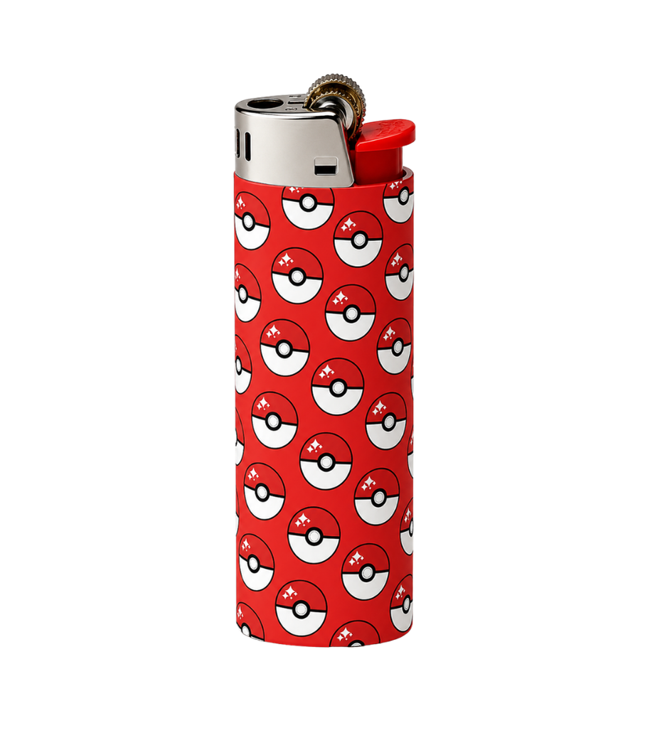 Poké Ball Pattern Full Wrap Edition Lighter | Gift Craft