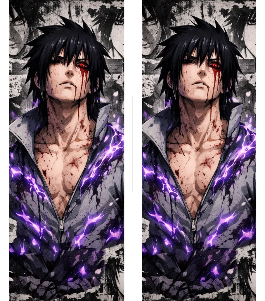 Sasuke Uchiha 20 Dual-Side Edition Lighter | Gift Craft