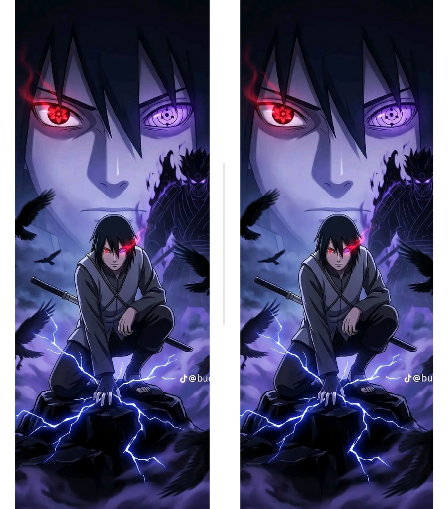 Sasuke Uchiha 8 Dual-Side Edition Lighter | Gift Craft