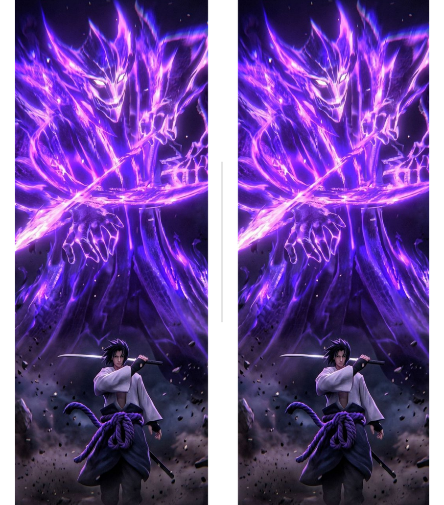 Sasuke Uchiha 9 Dual-Side Edition Lighter | Gift Craft