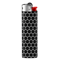 Black Honeycomb 🖤 Full Wrap Edition Lighter | Gift Craft