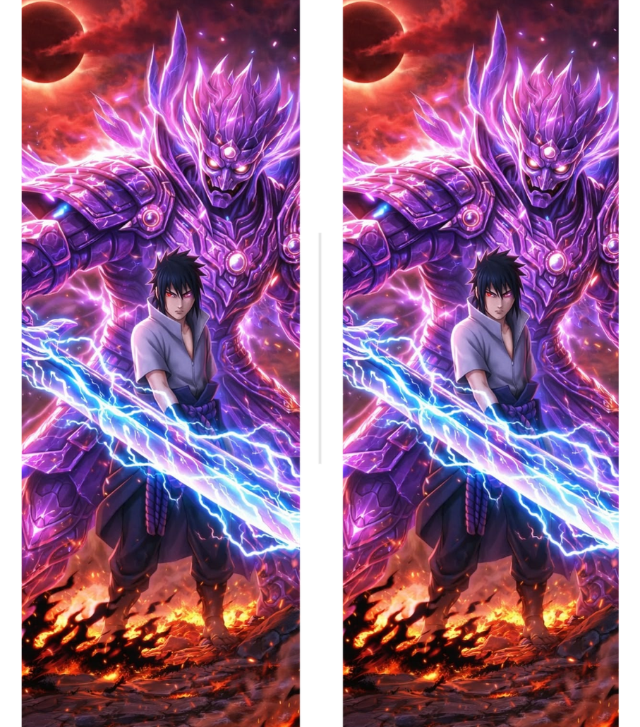 Sasuke Uchiha 2 Dual-Side Edition Lighter | Gift Craft
