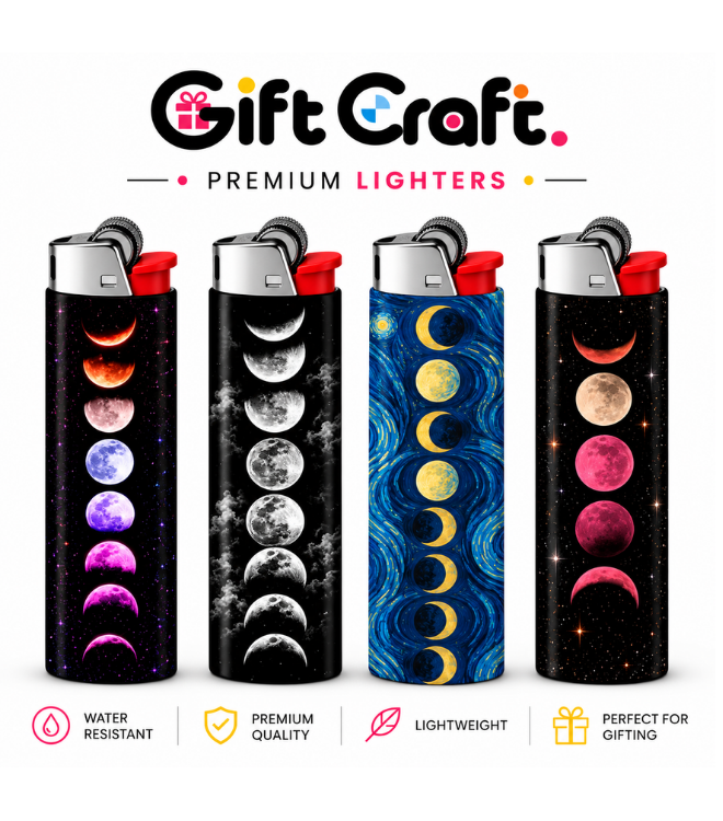 Moon Lighter Pack | 4-Piece Art Set | Gift Craft BD
