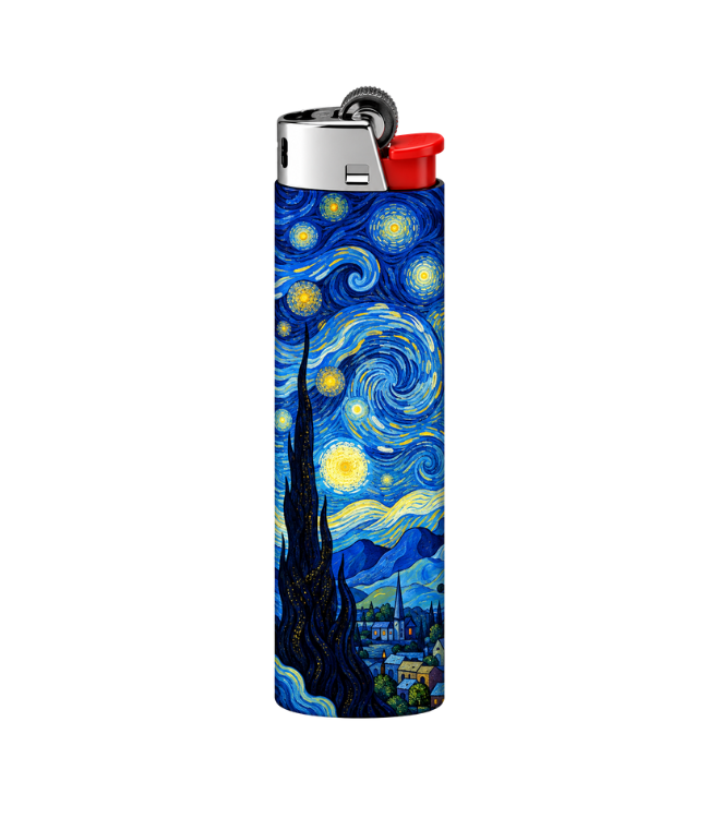 Van Gogh Lighter Pack | 4-Piece Art Set | Gift Craft BD