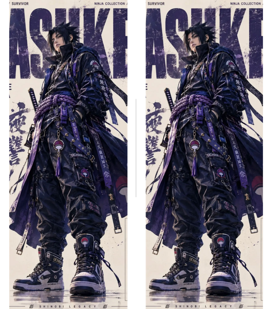 Sasuke Uchiha 7 Dual-Side Edition Lighter | Gift Craft