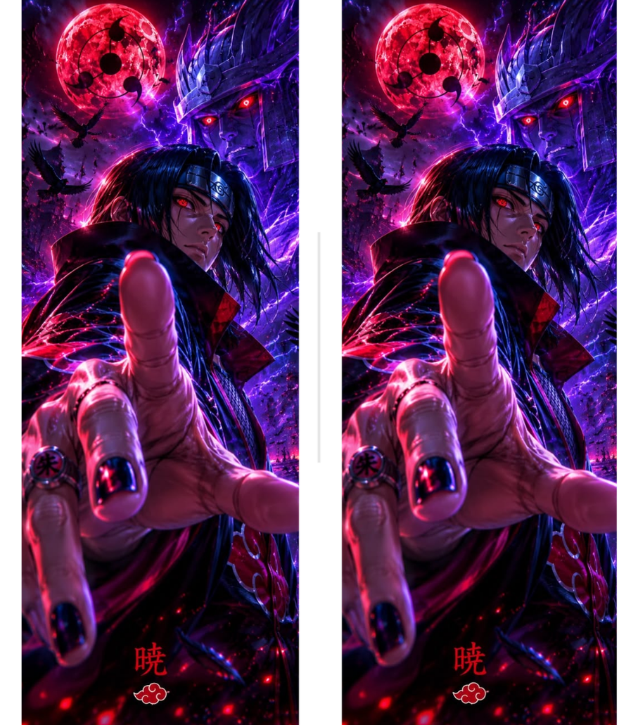 Itachi Uchiha 21 Dual-Side Edition Lighter | Gift Craft