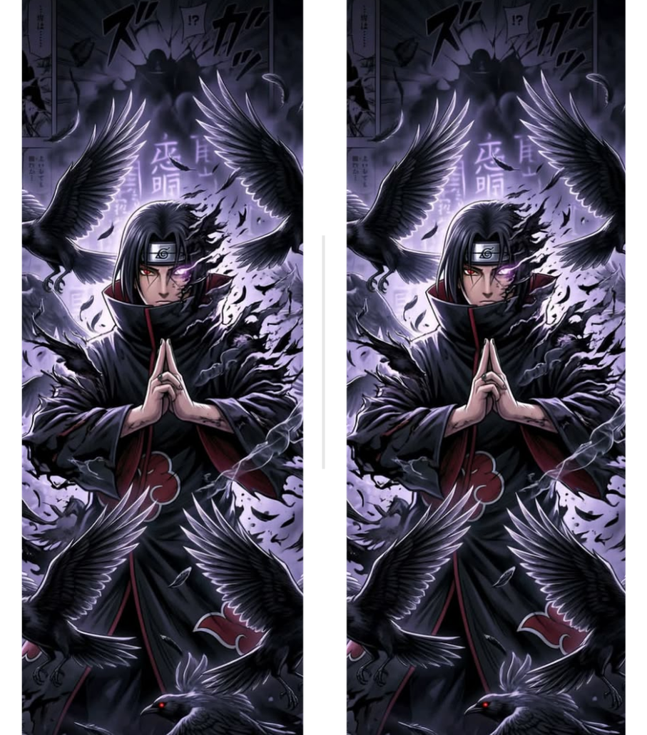 Itachi Uchiha 15 Dual-Side Edition Lighter | Gift Craft