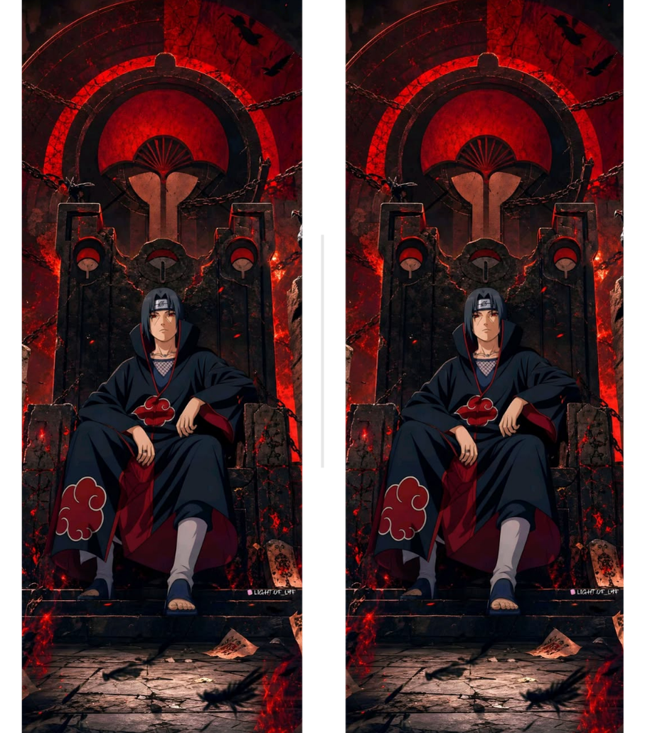Itachi Uchiha 2 Dual-Side Edition Lighter | Gift Craft