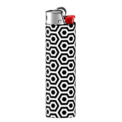 Hex Link ⬡🖤 Full Wrap Edition Lighter | Gift Craft