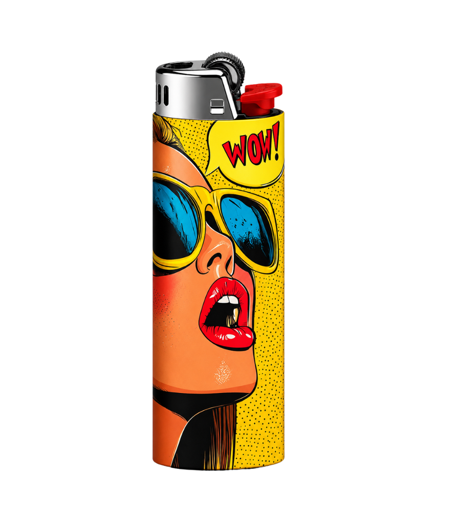 Pop art wow Dual-Side Edition Lighter | Gift Craft