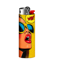 Pop art wow Dual-Side Edition Lighter | Gift Craft
