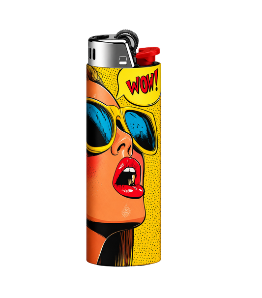 Pop art wow Dual-Side Edition Lighter | Gift Craft