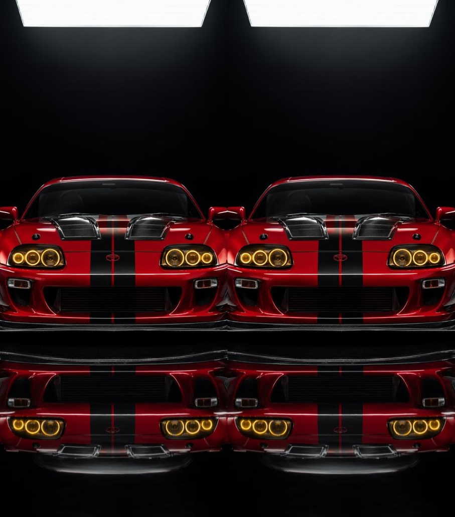 Toyota Supra MK4 2 Dual-Side Edition Lighter | Gift Craft