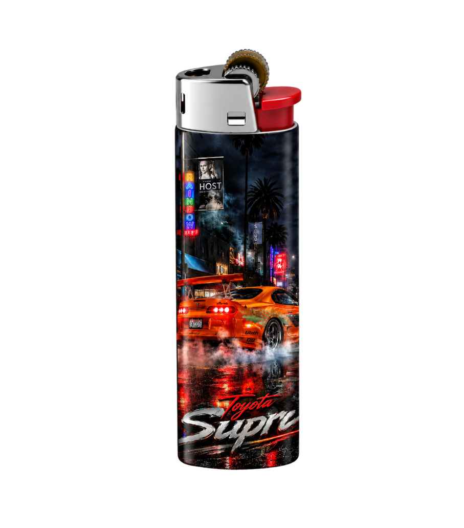 Toyota Supra MK4 6 Dual-Side Edition Lighter | Gift Craft