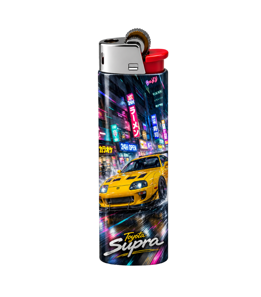 Toyota Supra MK4 7 Dual-Side Edition Lighter | Gift Craft