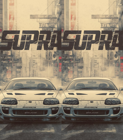 Toyota Supra MK4 8 Dual-Side Edition Lighter | Gift Craft