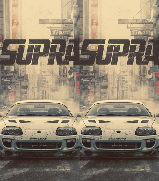Toyota Supra MK4 8 Dual-Side Edition Lighter | Gift Craft