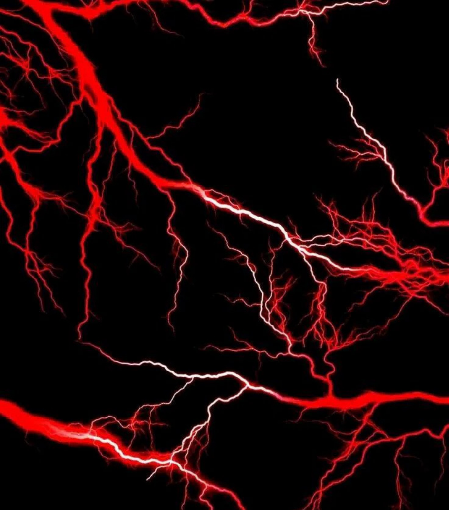 Neon Red Lightning Full Wrap Edition Lighter | Gift Craft
