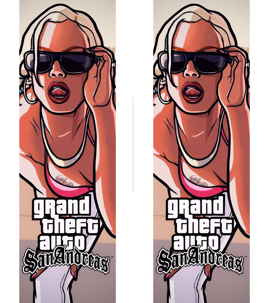 GTA San Andreas Dual-Side Edition Lighter | Gift Craft