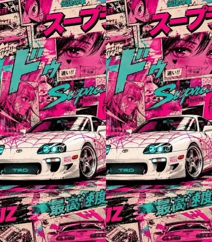 Toyota Supra MK4 16 Dual-Side Edition Lighter | Gift Craft