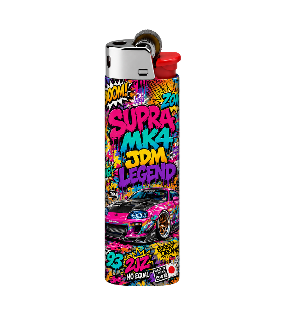 Toyota Supra MK4 13 Dual-Side Edition Lighter | Gift Craft