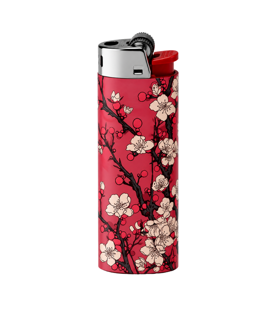 Japanese Cherry Blossom Full Wrap Edition Lighter | Gift Craft
