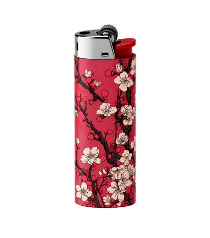 Japanese Cherry Blossom Full Wrap Edition Lighter | Gift Craft