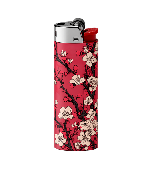 Japanese Cherry Blossom Full Wrap Edition Lighter | Gift Craft