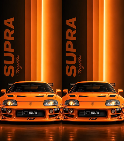 Toyota Supra MK4 12 Dual-Side Edition Lighter | Gift Craft