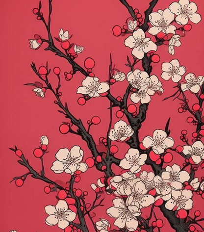 Japanese Cherry Blossom Full Wrap Edition Lighter | Gift Craft
