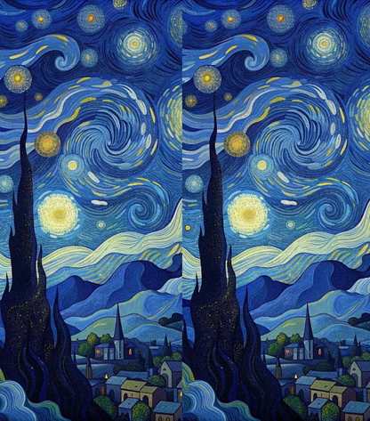 Van Gogh Lighter Pack | 4-Piece Art Set | Gift Craft BD