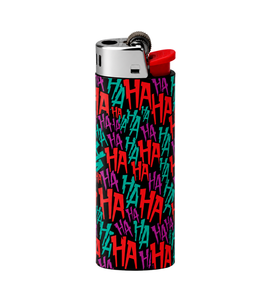 Joker HAHAHA Pattern Full Wrap Edition Lighter | Gift Craft