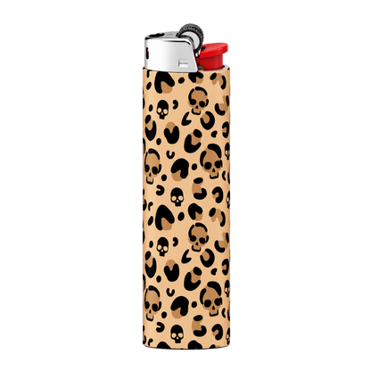 Skull Leopard Full Wrap Edition Lighter | Gift Craft