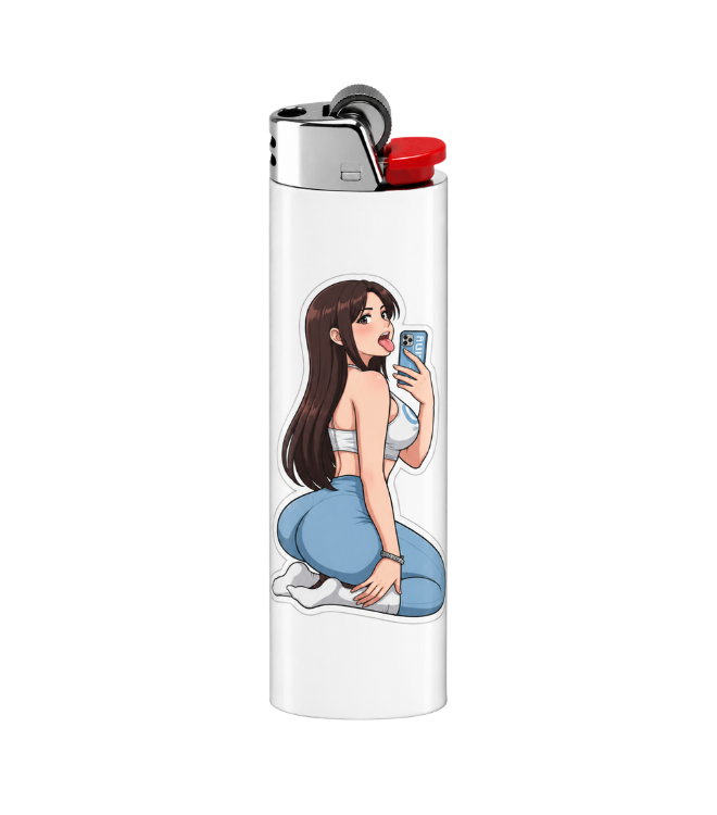 Waifu Baddie Dual-Side Edition Lighter | Gift Craft