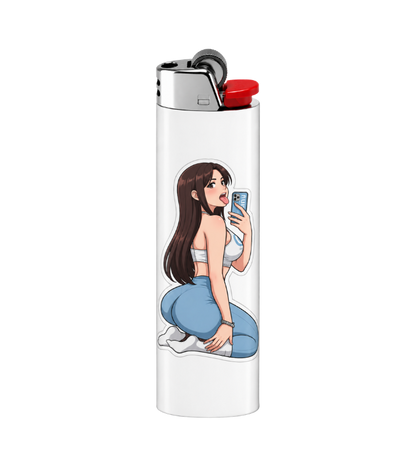 Waifu Baddie Dual-Side Edition Lighter | Gift Craft