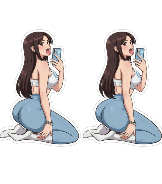 Waifu Baddie Dual-Side Edition Lighter | Gift Craft