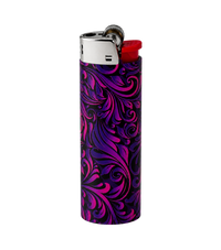 Purple Paisley Full Wrap Edition Lighter | Gift Craft