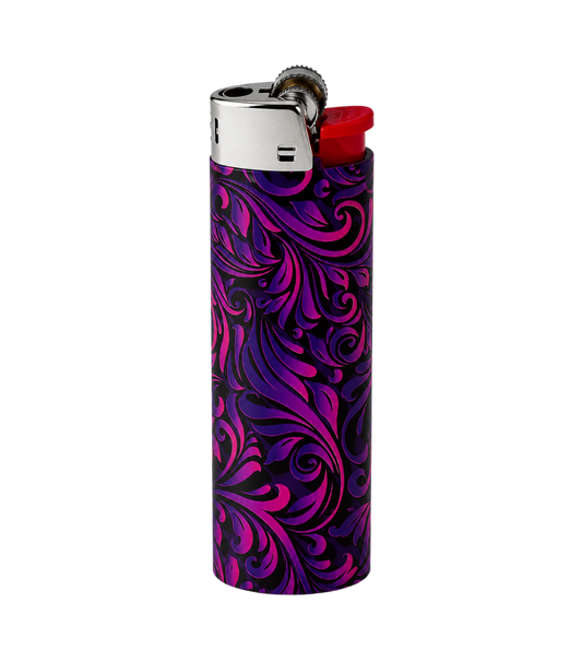 Purple Paisley Full Wrap Edition Lighter | Gift Craft