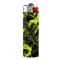 Neon Splatter ⚡ Full Wrap Edition Lighter | Gift Craft