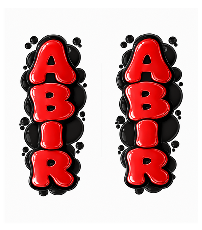 Custom Name Bubble Front Full Wrap Edition Lighter | Gift Craft