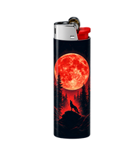 Blood Moon Wolf 🌕🐺 🐺 | Lighter | Gift Craft